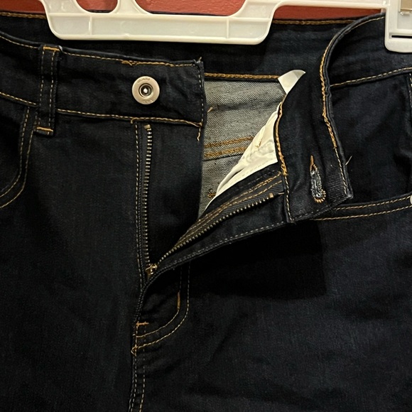 Men's SHEIN Dark Blue Skinny Jeans - Picture 11 of 14